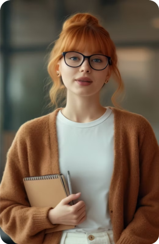 Sia, portrayed as a warm and capable social media teammate